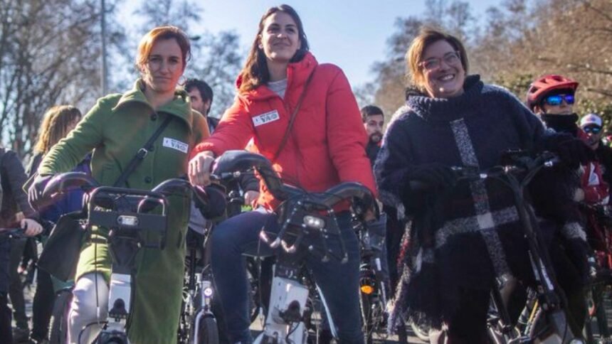 Rita Maestre 'patina' con el carril bici de Arturo Soria: dice que se elimina pero sólo cambia de lugar