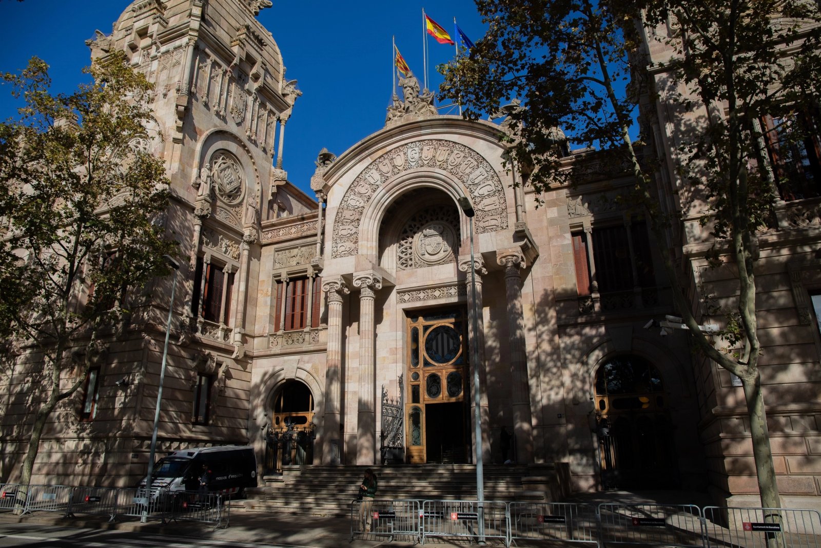 La sede de la Audiencia Provincial de Barcelona.