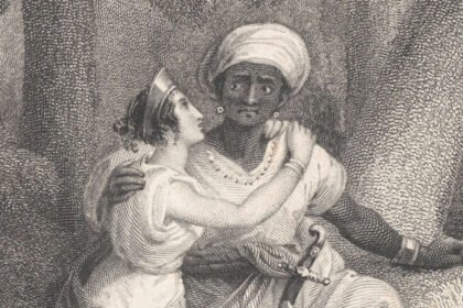 Artistic recreation of Shanidar Z, the Neanderthal woman who died 75,000 years ago in a cave in the Zagros Mountains.