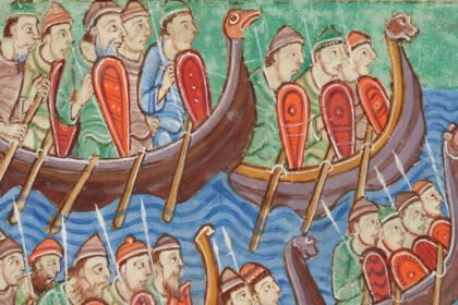 Catherine Defeyt durante los trabajos de análisis en el interior de la tumba deTutmosis III.