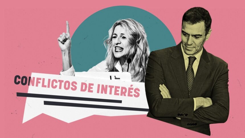 Yolanda Díaz plantea a Sánchez un órgano sobre "conflictos de interés" que podrá dirigir él y sus socios