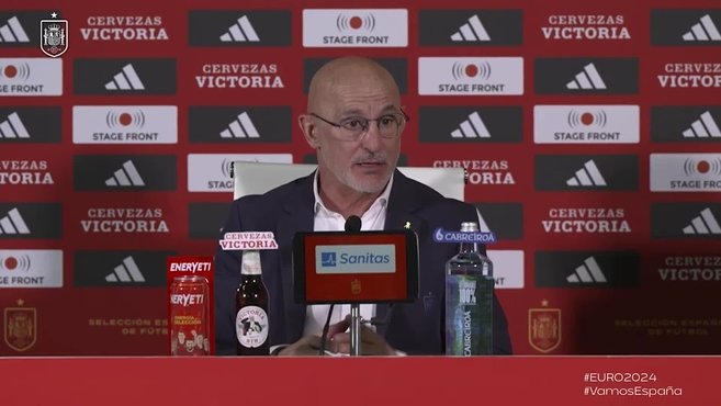 Selección española: De la Fuente: "No me sorprende el nivel que han mostrado algunos jugadores"