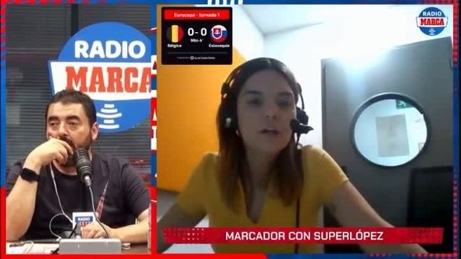 Irati Vidal desvela cómo ha terminado narrando un Eslovaquia-Bélgica para Radio MARCA
