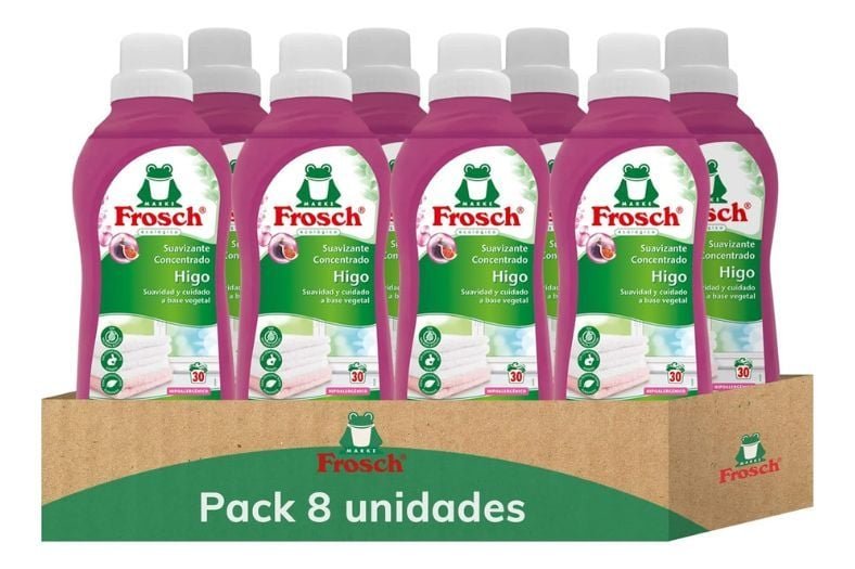 Frosch - Suavizante Concentrado Líquido para Lavadora con Extracto de Higo