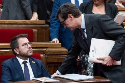 Aragonès ve inviable un acuerdo de gobierno con el PSC: "Son nuestro adversario electoral"