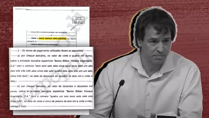 Los cheques de BBVA con los que el hermano de Sánchez pagó al contado su palacete portugués: un misterio para la juez