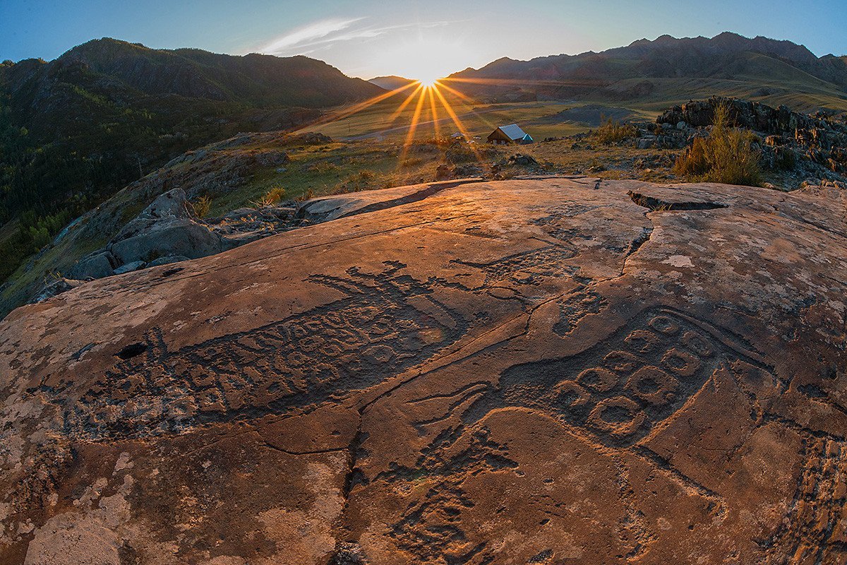 Petroglifos del Altai mongol