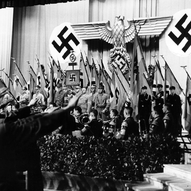 Alemania, 1943. conmemoracion del golpe de estado de Hitler 1923