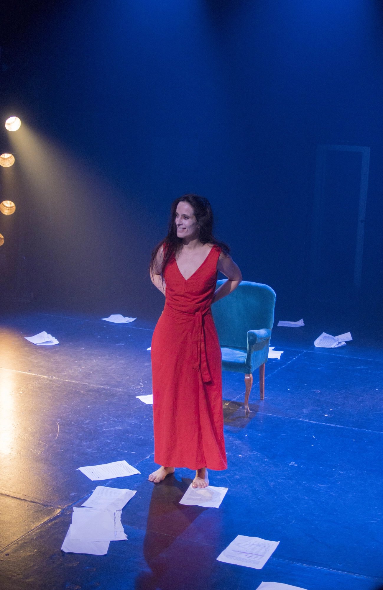 Ángela Boix protagoniza en solitario la última obra de Fernanda Orazi en el Teatro del Barrio.