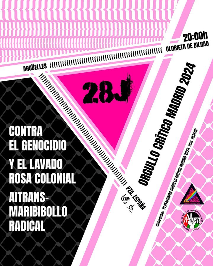 Cartel Manifestación Orgullo Crítico