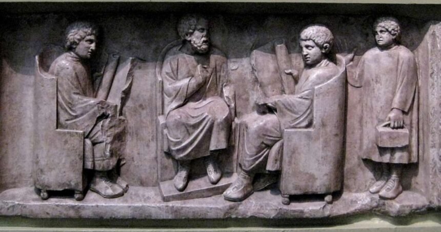 Así hubieras sido educado si vivieras en la Antigua Roma