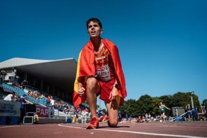 El español Paul McGrath, plata europea en los 20 km marcha de Roma