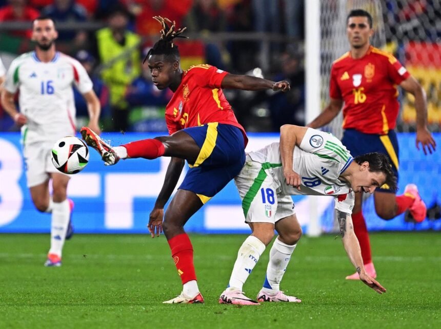 Nico Williams, MVP contra Italia: "Me he encontrado increíble"