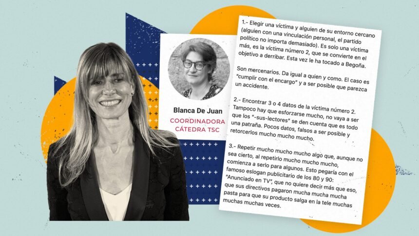 La mano derecha de Begoña Gómez en la Complutense insulta a OKDIARIO: "Son mercenarios por encargo"