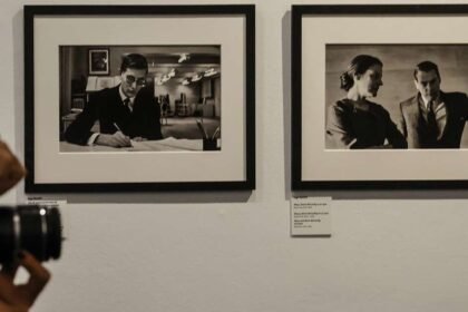Imagen de Robert Capa tomada posiblemente durante el conflicto en Indochina.