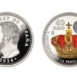 Moneda del décimo aniversario de la proclamación del rey Felipe VI