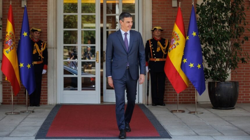 Pedro Sánchez utiliza Gaza para su promoción: visita Jordania cuando se presenta un plan de paz