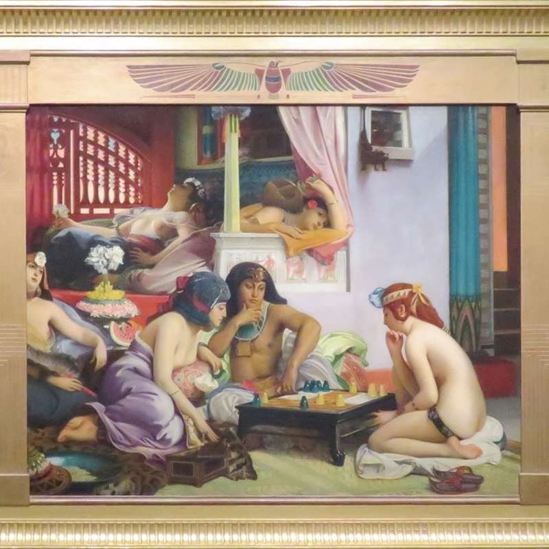 Ramsès dans son harem