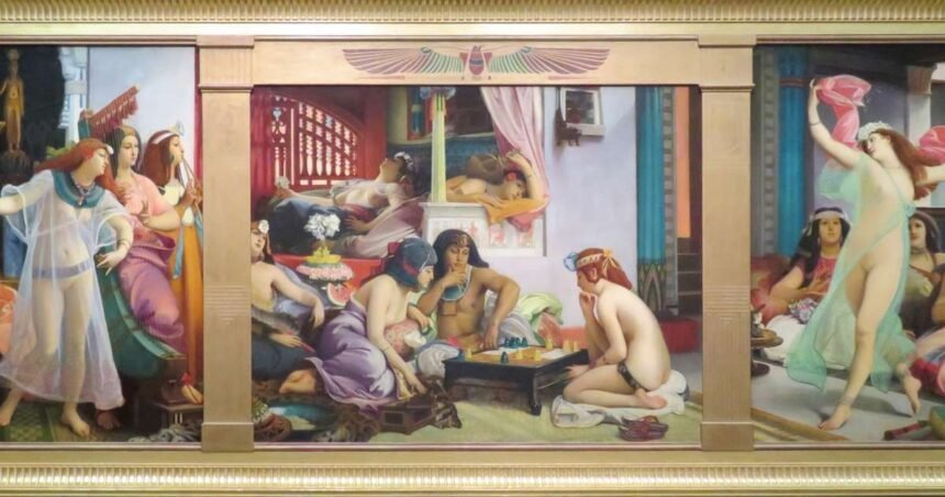 Ramsès dans son harem