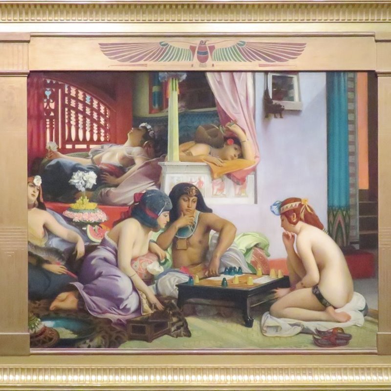 Ramsès dans son harem