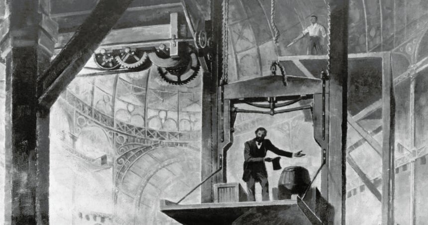 La invención del ascensor