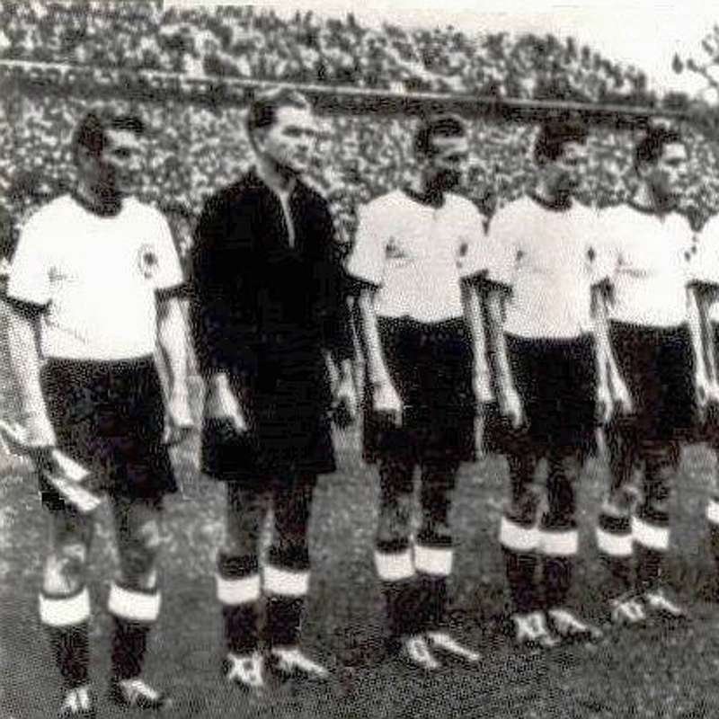 L'équipe d'Allemagne championne du monde de football en 1954