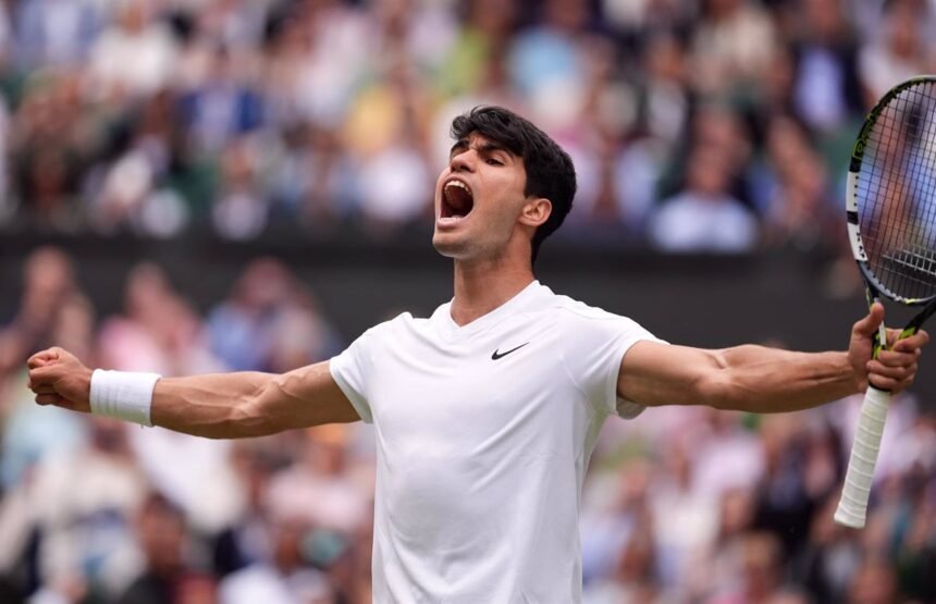 Alcaraz brilla ante Medvedev y defenderá su título de Wimbledon